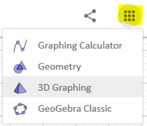Using 3D Shapes in GeoGebra